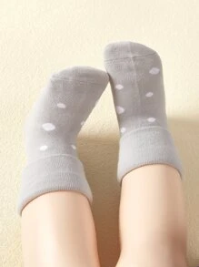 5對/套波卡圓點嬰兒襪子 - 彩色 - 查看 4