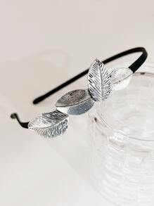 波西米亚风简约个性化复古金属树叶发箍，时尚西式发饰，日常佩戴，可作头饰、发箍、发圈、发带等。