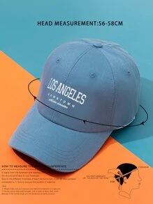 1 Cái Unisex Y2k Phong Cách Los Angeles Downtown Athletic Director In Mũ Bóng Chày, Thích Hợp Cho Thể Thao Ngoài Trời Chống Nắng Đi Làm Hàng Ngày - Màu xanh lam - Xem 4