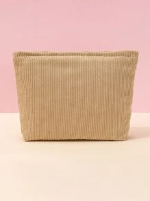 1Pc Apricot Solid Color Corduroy Large Capacity Travel Portable Classic Soft Hexagonal Bag Makeup Bag For Women Girls ,Makeup Bag Makeup Pouch Skincare Bag Toiletry Bag Packing Cubes,Travel Essentials Cruise Essentials Dorm Essentials,Wedding Bridesmaid Gifts,Mom Gifts,Birthday Gifts,Gifts For Friends And Teachers,Home Decor,Bathroom Livingroom Bedroom Decor,Bathroom Organizer,Jewelry Organizer,Lip Oil Organizer,Nail Polish Organizer Makeup Travel Toiletry Organizer Essentials Gifts Storage Zipper Accessories Nail