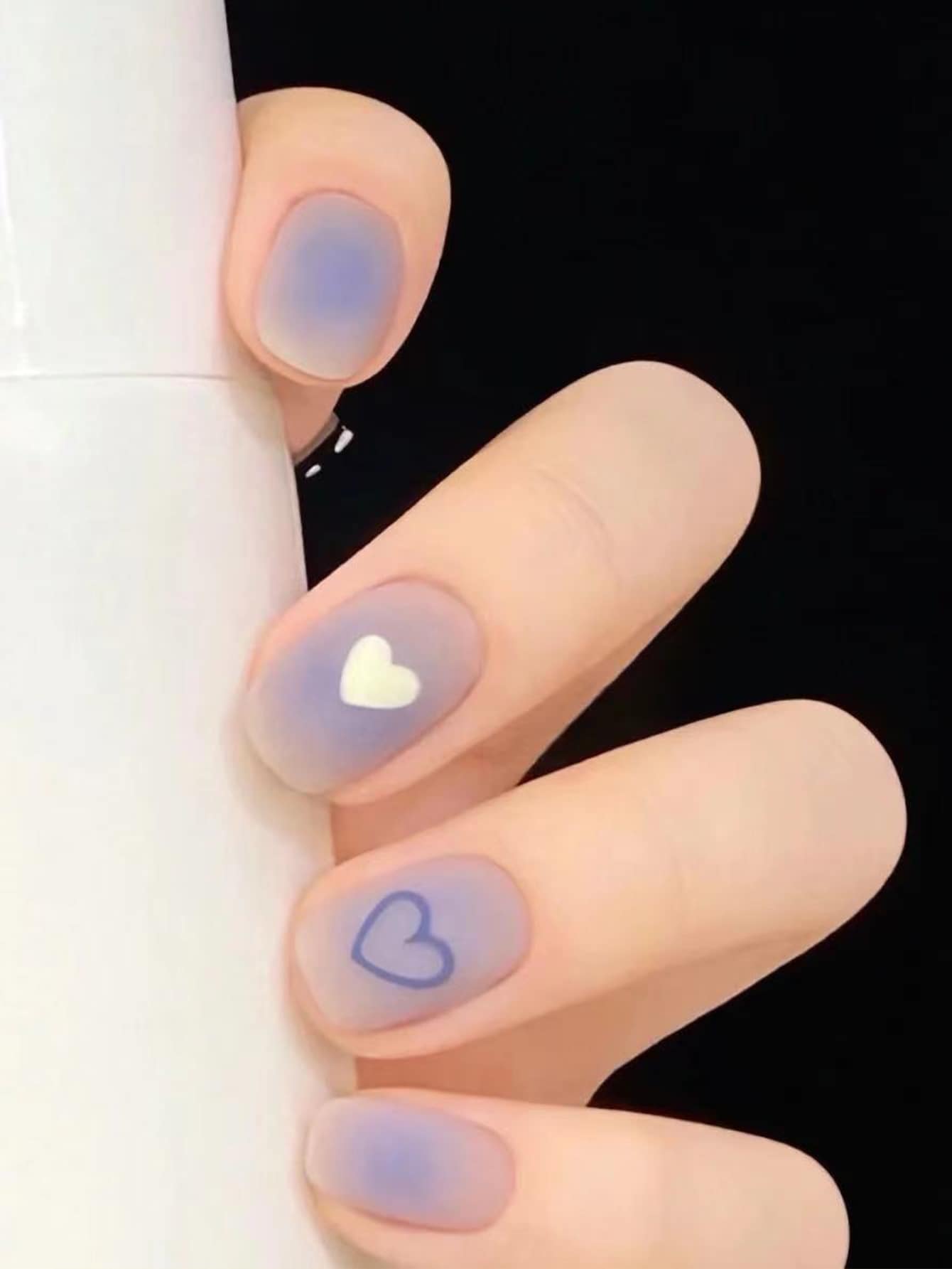 24 יחידות ציפורניים אלגנטיות בצורת ריבוע קצרה ורוד סומק כתם לב לחיצת ציפורניים ציפורניים אקריליק ציפורניים מזויפות סט מניקור ציפורניים מזויפות כולל כרטיסיות דבק 1 יחידות וקובץ מיני מושלם ללבוש יומיומי - ריבוי צבעים - ראה 1