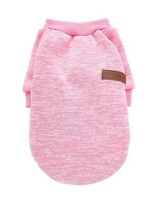 1入組字母貼布寵物運動衫