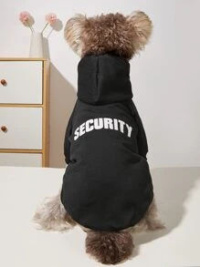 1 chiếc áo hoodie họa tiết chữ cái - Nhiều màu - Xem 1