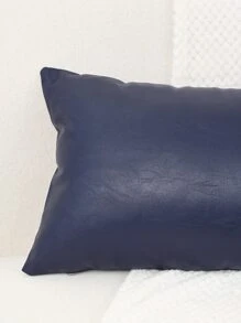 1入組黑色腰枕枕套不附帶枕芯 - 藏蓝色 - 查看 2