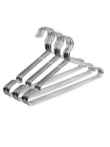 10pcs Silver-Color Multi-Functional Clothes Drying Racks - Silver - View 1
