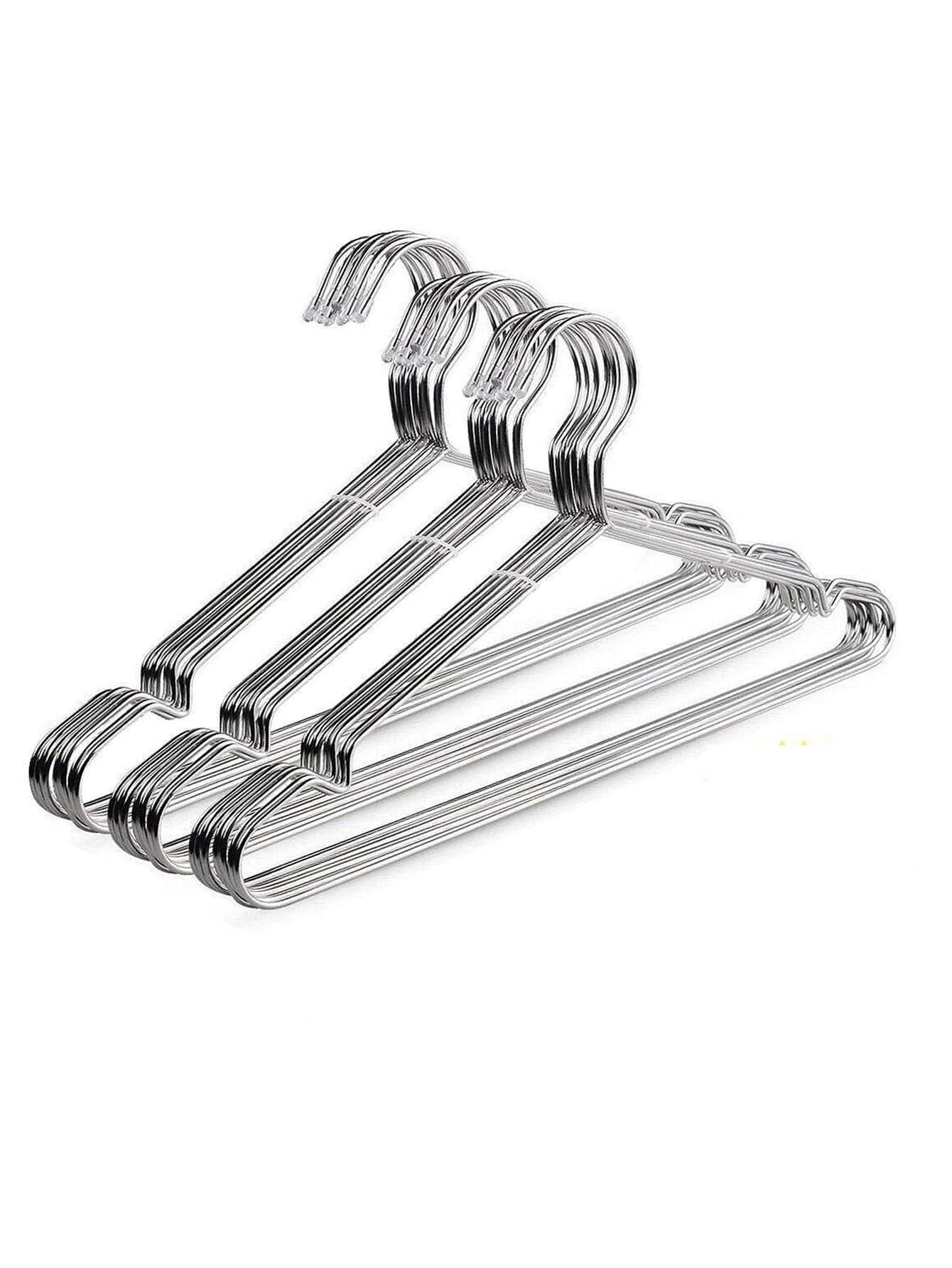 10pcs Silver-Color Multi-Functional Clothes Drying Racks - Silver - View 1