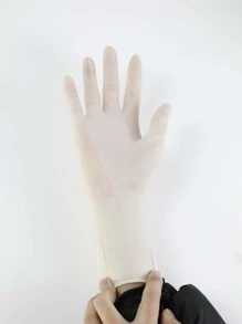 20入組白色家用手套一次性廚房手套