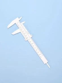 眉毛尺套件，1入組紋身眉毛模板尺，眉毛化妝測量對稱工具 - 白色 - 查看 3