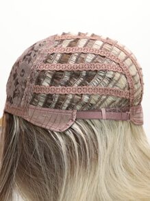 Peluca sintética largo rizado - Dorado - Ver 8