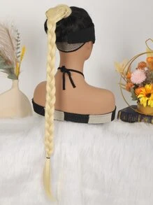 Trenza de pelo sintético largo - Beis - Ver 3