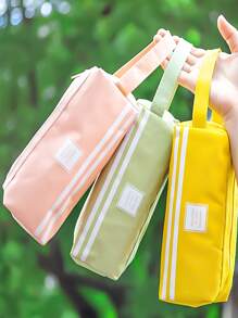 1入組字母圖案筆袋