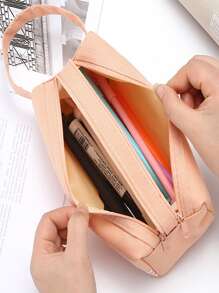 1入組字母圖案筆袋