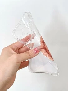 貓印花透明手機殼 - 彩色 - 查看 3