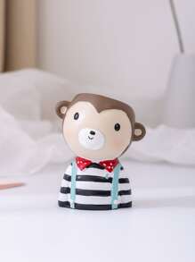 1 Chậu Hoa Polyresin, Dụng Cụ Trồng Hình Khỉ Hoạt Hình Dễ Thương Cho Gia Đình - Nhiều màu - Xem 7