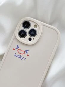 1pc Vỏ điện thoại biểu tượng cảm xúc hoạt hình - Nhiều màu - Xem 5