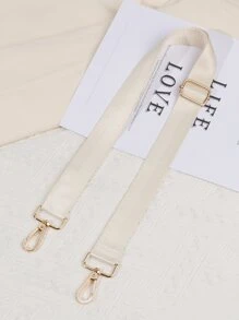 Tối giản Túi Dây Đeo Túi Phụ Kiện DIY Phụ Kiện Dây Đeo Vai Thay Thế Có Thể Điều Chỉnh Thời Trang Bền Đẹp - Màu be - Xem 4