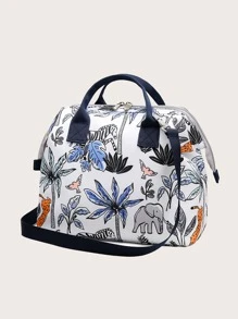 1入組大象和樹紋尿布包