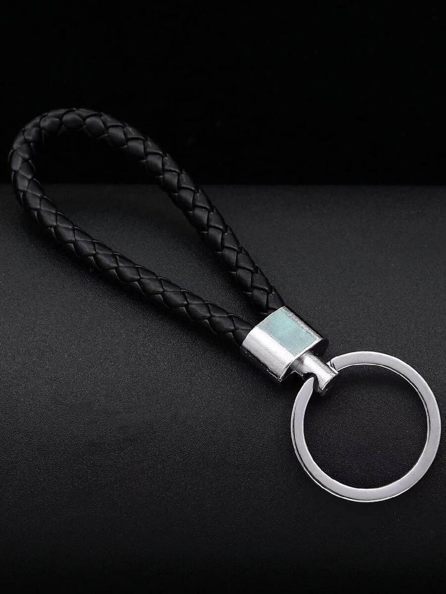 Móc khóa nam PU tối giản - Nhiều màu - Xem 1