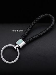 Móc khóa nam PU tối giản - Nhiều màu - Xem 3