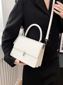 Túi đeo chéo Nữ Có thể điều chỉnh được Tay cầm Top - trắng - Xem 2