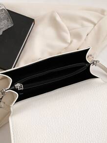 Túi đeo chéo Nữ Có thể điều chỉnh được Tay cầm Top - trắng - Xem 5