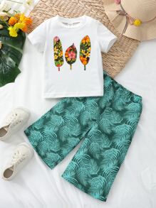 Bộ đồ Em bé Nhiệt đới - Nhiều màu - Xem 1