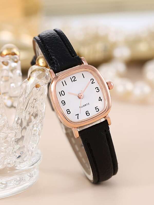 Square Design Quartz Watch SHEIN USA