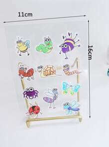 1 pieza Sello con estampado de dibujos animados - transparente - Ver 2