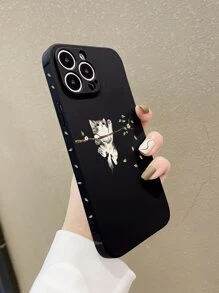 1pc Cat Pattern Phone Case - Multicolor - View 1
