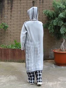 1pc Eva Stylish Raincoat - Multicolor - View 2