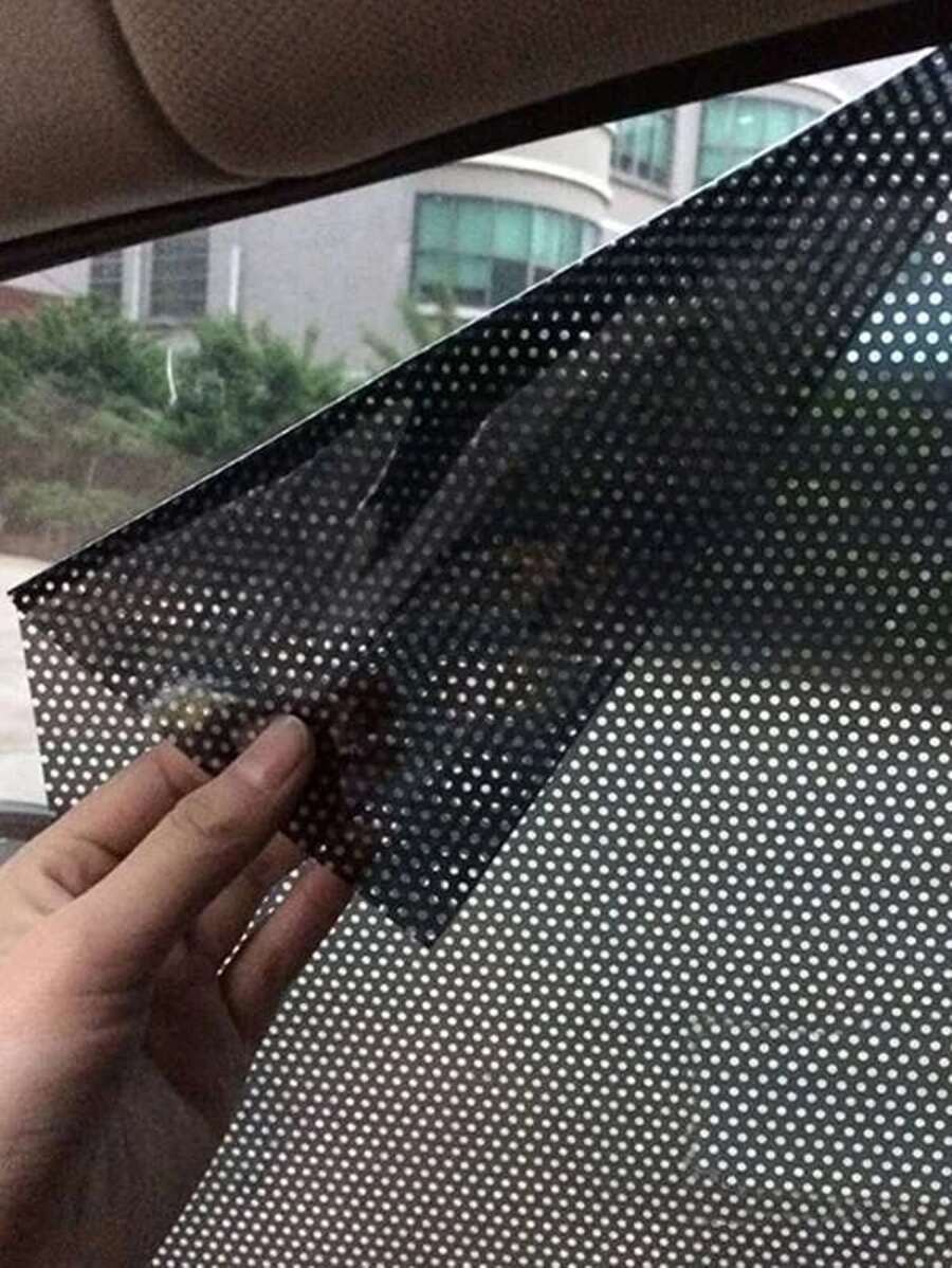 2 parasoles para ventana lateral de coche, parasol para coche - Negro - Ver 1