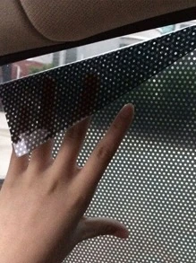 2 parasoles para ventana lateral de coche, parasol para coche - Negro - Ver 4