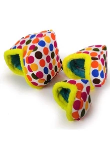 1隻鸚鵡、倉鼠、龍貓和松鼠巢，適合小動物，保暖 - 彩色 - 查看 6