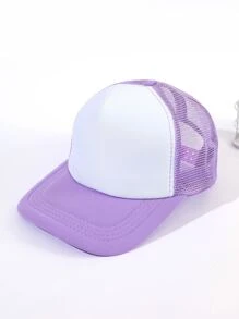 Sombrero de camionero de dos tonos