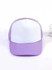 Sombrero de camionero de dos tonos