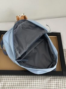 掛飾流行背包 - 藍色 - 查看 6