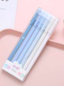 6pcs Mixed Color Gel Pen - Multicolor - View 1