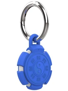 Silicone Case Compatible With Apple Air Tag - Blue - View 2