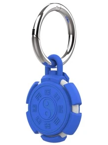 Silicone Case Compatible With Apple Air Tag - Blue - View 4