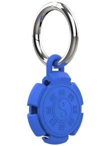 Silicone Case Compatible With Apple Air Tag - Blue - View 5