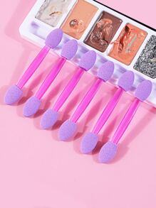 klimonla Nail Art Brushes Set,20pcs Double-Ended Nail Art Brush Pen,Brush Kit Nail Art Tool, Eye Shadow Brush,For Home Use and Professional Nail Salon - Purple - View 6