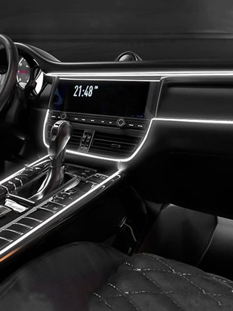 5m USB bil LED omgivande ljus