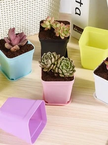 10 cái Hộp đựng cây màu ngẫu nhiên - Nhiều màu - Xem 3