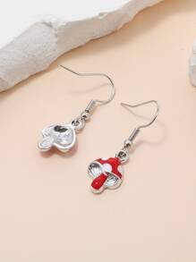 Bông tai hình nấm - Nhiều màu - Xem 2