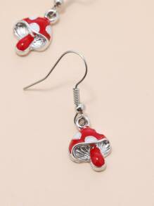 Bông tai hình nấm - Nhiều màu - Xem 3