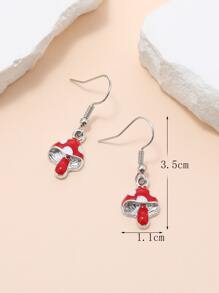 Bông tai hình nấm - Nhiều màu - Xem 4