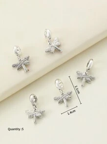 cái/bộ Rhinestone Chuồn Chuồn DIY Mặt Dây Chuyền - Nhiều màu - Xem 3