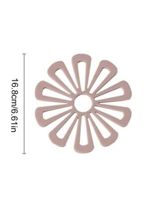 1 pieza Estera antideslizante y aislante térmica para mesa de comedor doméstica - Burdeos - Ver 2