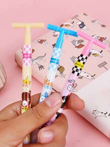 6入組滑板設計圓珠筆 - 彩色 - 查看 8