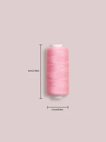 6cones Mixed Color Sewing Machine Thread, Polyester Hand Sewing Thread For Clothing - Multicolor - View 2